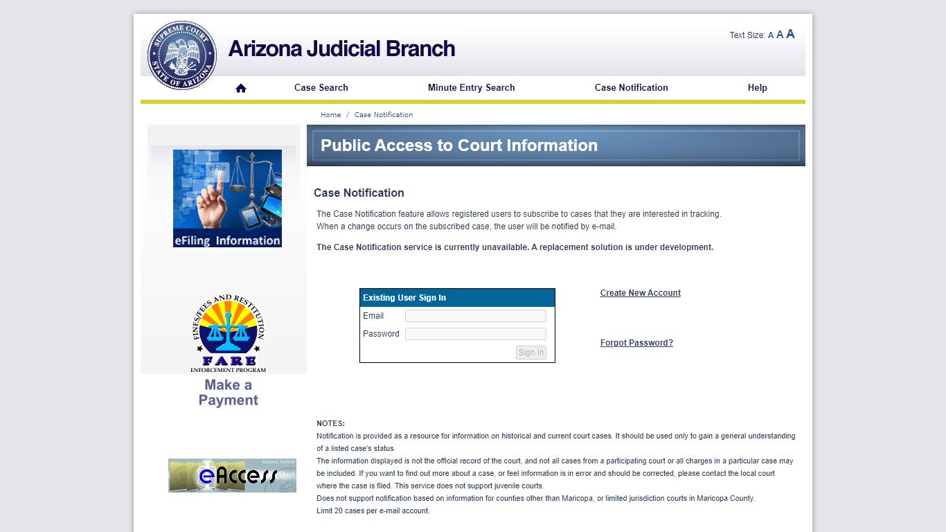 Public Access - Arizona