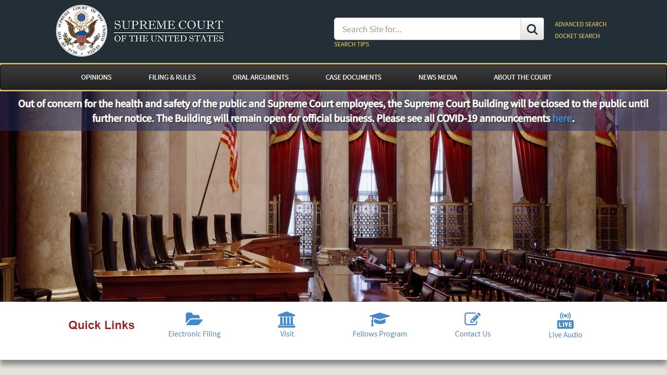 Home - Supreme Court of the United States